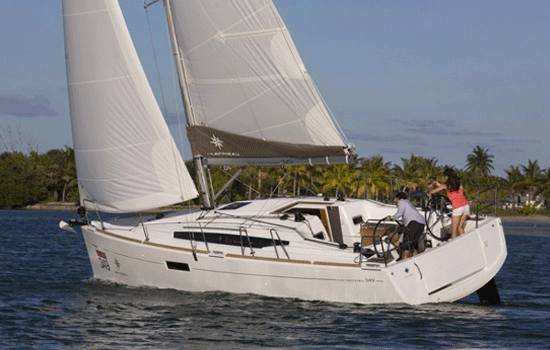 Antigua Yacht Charter: Sun Odyssey 350 Monohull From $1,991/week 2 cabins/1 head sleeps 4