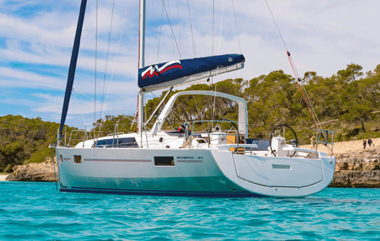 The beautiful Beneteau 42.1