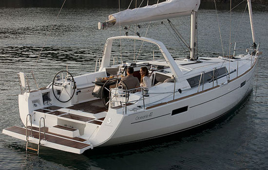 Sleek and sexy Beneteau 41!