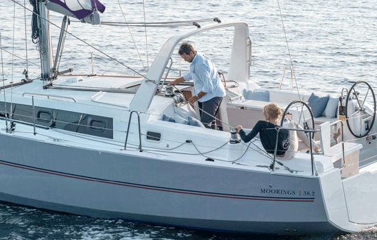 The beautiful Beneteau 38.1