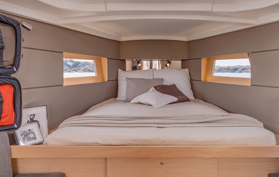 Combortable cabin of the Beneteau 38.2