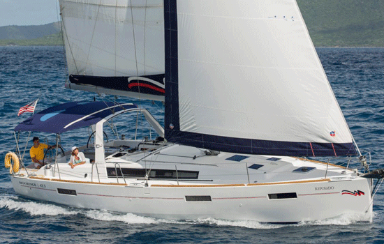 The beautiful Beneteau 42.3