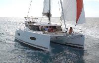 Corsica Yacht Charter: Lucia 40 Catamaran From $2,051/week 4 cabins/4 head sleeps 10