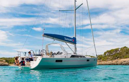 The beautiful Beneteau 41.1