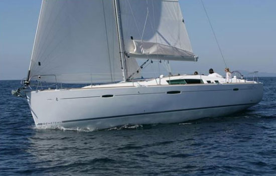 The beautiful Beneteau 50