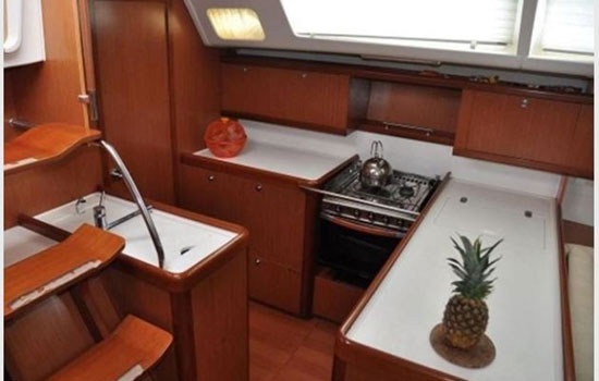 Salon of the Beneteau 50