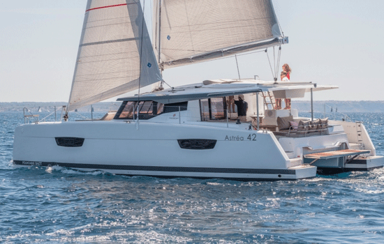 Italy Yacht Charter: Astrea 42 Luxe Catamaran From $3,458/week 4 cabins/4 heads sleeps 12