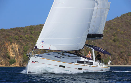 The lovely Beneteau 454 delivers remarkable performance on the water