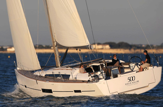 Italy Yacht Charter: Dufour 530 Monohull From $3,632/week 5 cabins/3 heads sleeps 12 Air Conditioning,