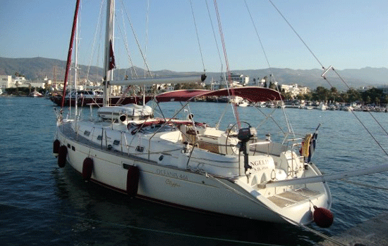 Greece Yacht Charter: Oceanis 461 Monohull From $1,446/week 5 cabins/3 head sleeps 10 Dockside Air