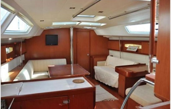 Salon of the Beneteau 50